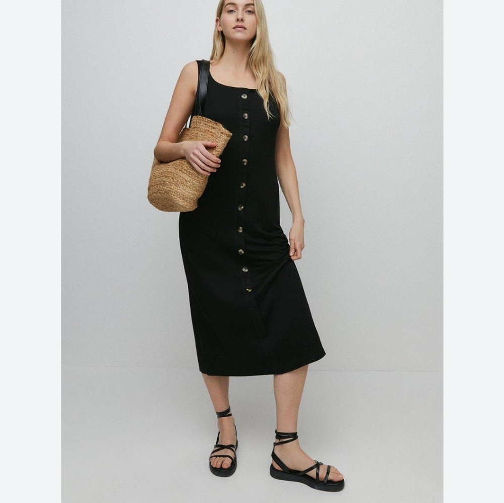 Joe Fresh Midi sleeveless dress